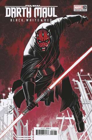 Star Wars: Darth Maul - Black, White & Red #3 (JRJR Cover)