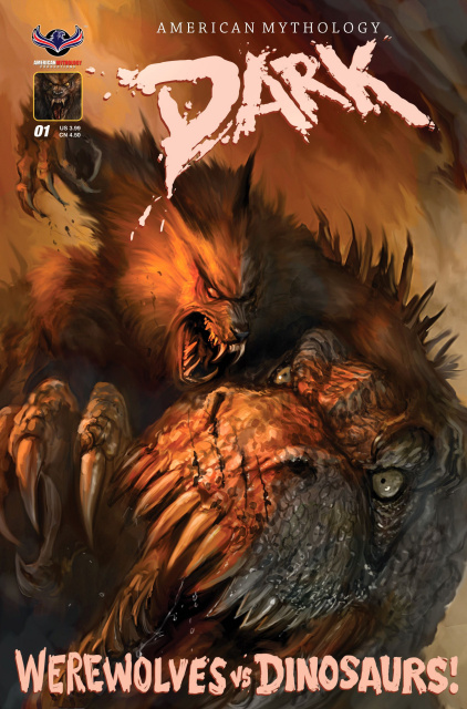Werewolves vs. Dinosaurs #1 (Ferocious Cover)