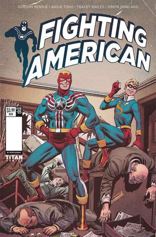 Fighting American: The Ties That Bind #1 (Ordway Cover)