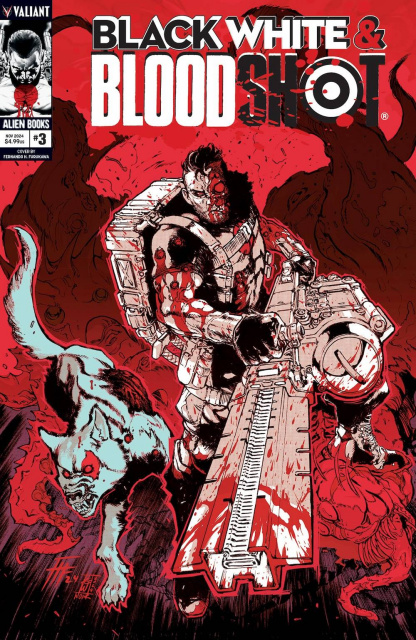 Black, White & Bloodshot #3 (Furukawa Cover)