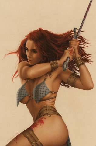 The Invincible Red Sonja #4 (Celina Virgin Cover)
