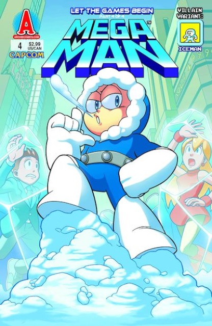 Mega Man #4 (Variant Cover)
