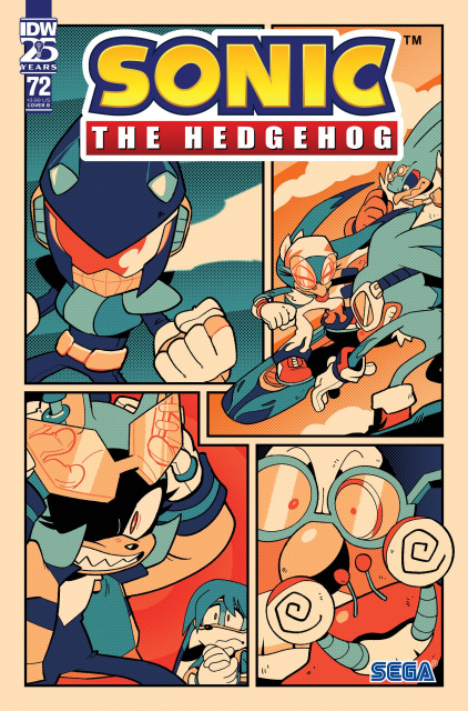 Sonic the Hedgehog #72 (Rothlisberger Cover)