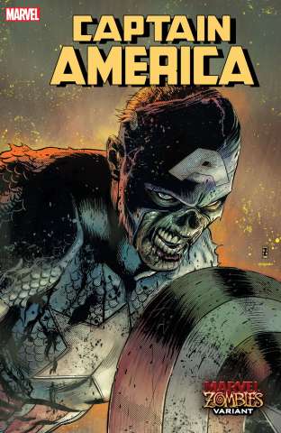 Captain America #21 (Zircher Marvel Zombies Cover)