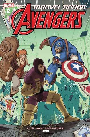 Marvel Action: Avengers #2 (10 Copy Medri Cover)