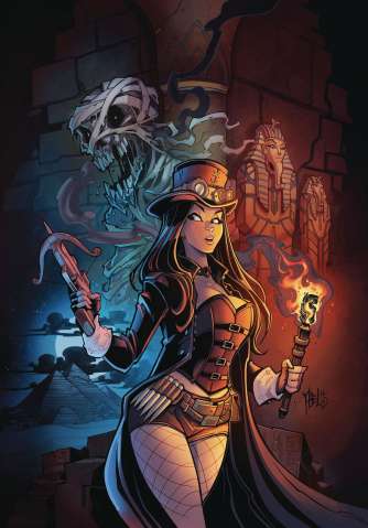 Grimm Fairy Tales: Van Helsing vs. The Mummy of Amun Ra #3 (Abel Cover)