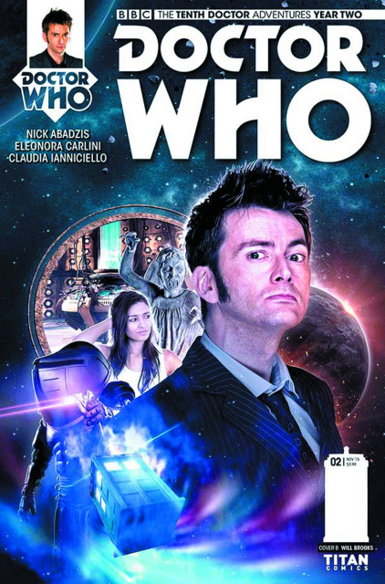 Doctor Who: New Adventures with the Tenth Doctor, Year Two #3 (Subscription Photo Cover)