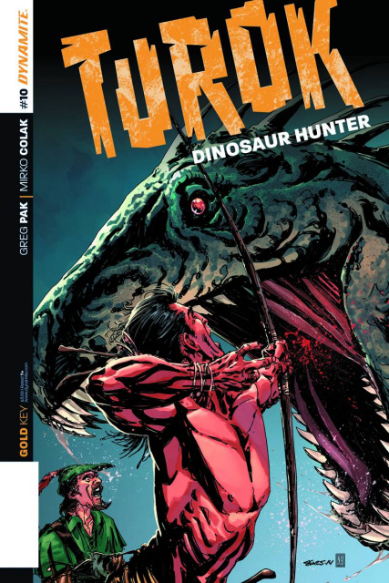 Turok: Dinosaur Hunter #10 (Sears Cover)