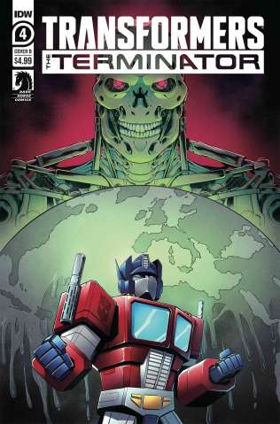 The Transformers vs. The Terminator #4 (Manafort Cover)
