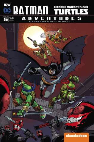 Batman / Teenage Mutant Ninja Turtles Adventures #5 (Subscription Cover)