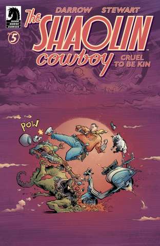 The Shaolin Cowboy: Cruel to be Kin #5 (Moon Cover)