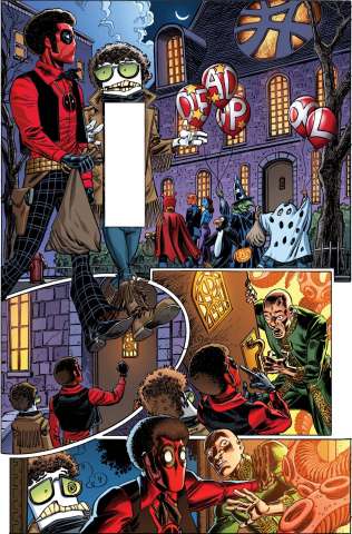 Deadpool #23 (Koblish Secret Comics Cover)