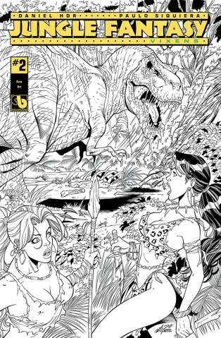 Jungle Fantasy: Vixens #2 (Pure Art Cover)