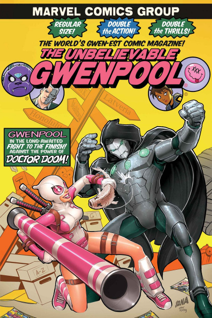 Gwenpool #21 (Nakayama Cover)