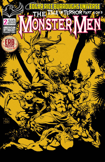 The Monster Men: Isle of Terror #2 (300 Copies Cover)