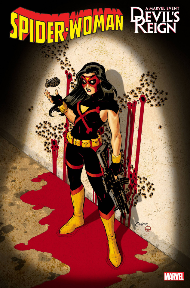 Spider-Woman #18 (Conner Devil's Reign Villain Cover)