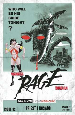 Vampirella / Dracula: Rage #2 (Haeser Cover)