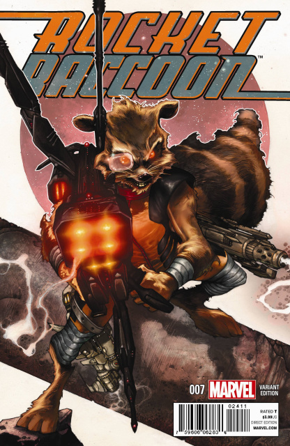 Rocket Raccoon #7 (Bianchi Cover)
