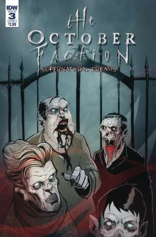 The October Faction: Supernatural Dreams #3 (Worm Cover)