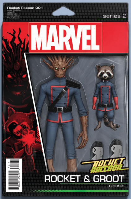 Rocket Raccoon #1 (Christopher Action Figure Cover)