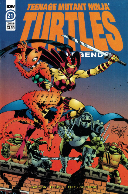 Teenage Mutant Ninja Turtles: Urban Legends #21 (Fosco & Larsen Cover)