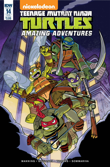 Teenage Mutant Ninja Turtles: Amazing Adventures #14 (Subscription Cover)