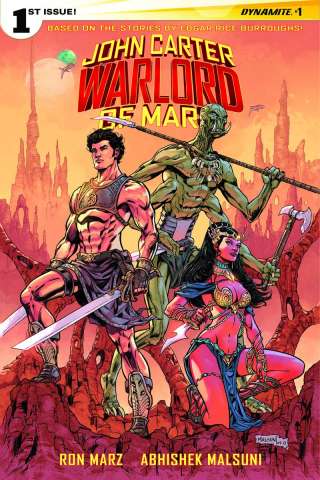 John Carter: Warlord of Mars #1 (20 Copy Malsuni Cover)