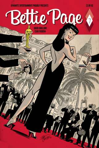 Bettie Page #7 (Chantler Cover)