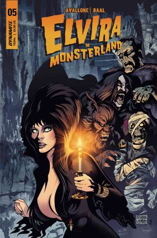 Elvira in Monsterland #5 (Acosta Cover)