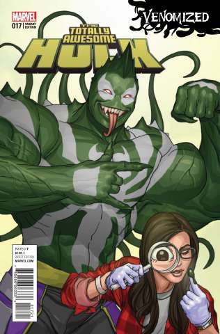 Totally Awesome Hulk #17 (Choi Venomized Cover)