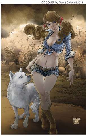 Grimm Fairy Tales: Oz - No Place Like Home #1 (Caldwell Cover)