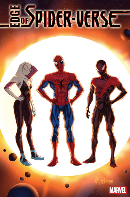 Edge of Spider-Verse #3 (Pete Woods Homage Cover)