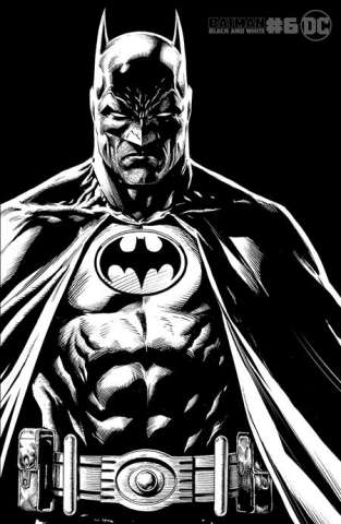 Batman: Black & White #6 (Jason Fabok Cover)