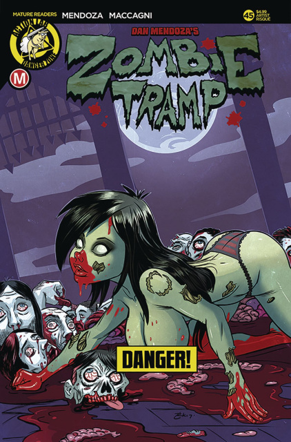 Zombie Tramp #45 (Garcia Risque Cover)