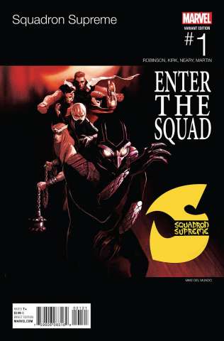 Squadron Supreme #1 (Del Mundo Hip Hop Cover)