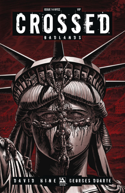Crossed: Badlands #14 (New York VIP Cover)