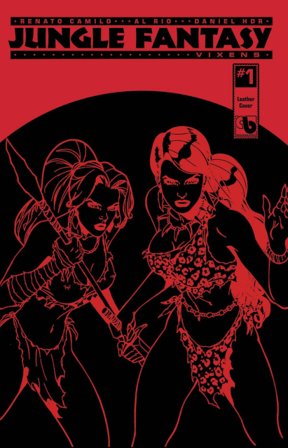 Jungle Fantasy: Vixens #1 (Black Leather Cover)