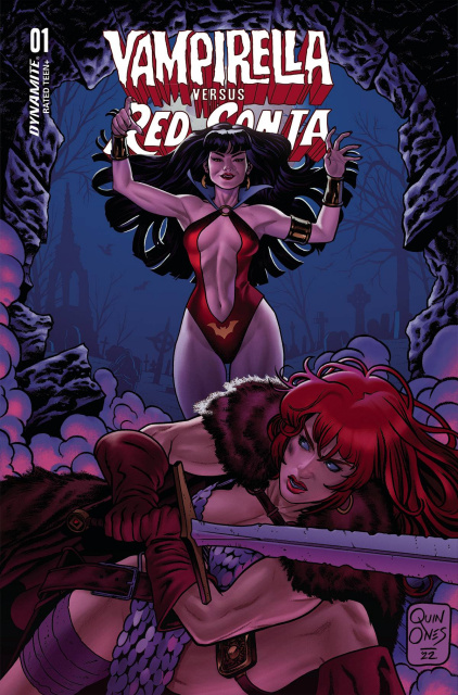 Vampirella vs. Red Sonja #1 (Quinones Cover)