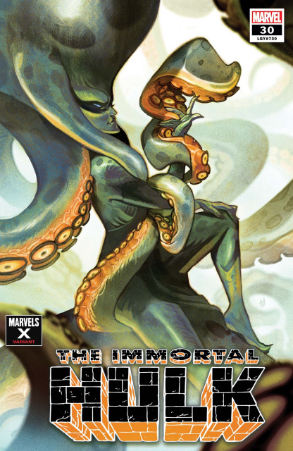 The Immortal Hulk #30 (Del Mundo Marvels X Cover)