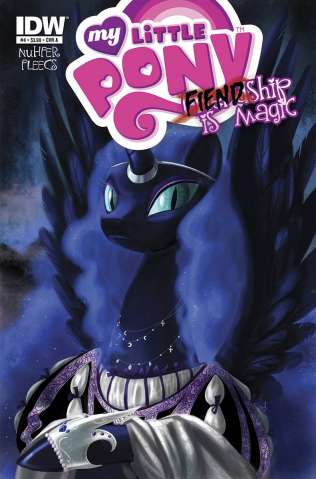 My Little Pony: Fiendship Is Magic #4 (Nightmare Moon Cover)