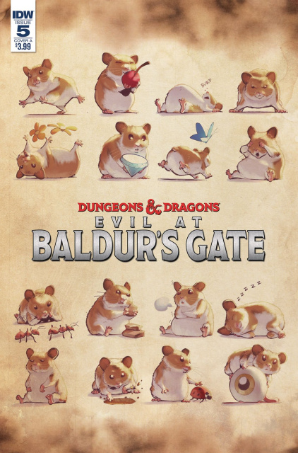 Dungeons & Dragons: Evil At Baldur's Gate #5 (Dunbar Cover)