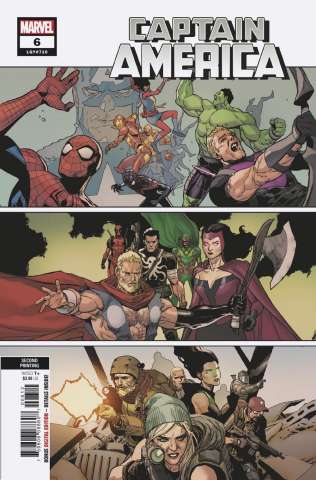 Captain America #6 (Yu 2nd Printing)