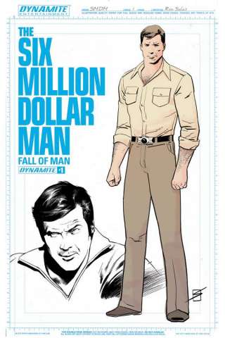 The Six Million Dollar Man: Fall of Man #1 (10 Copy Cover)