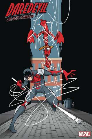 Daredevil: Black Armor #1 (Gustavo Duarte Howard the Duck Cover)