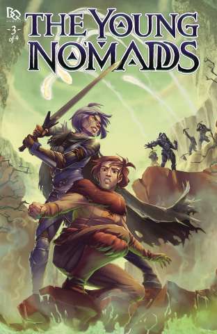 The Young Nomadds #3 (Blu Cover)