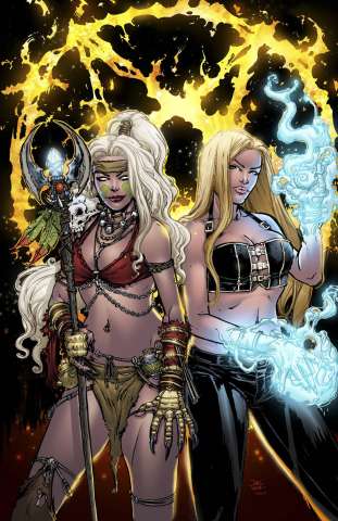 Grimm Fairy Tales: The Coven #2 (Leister Cover)