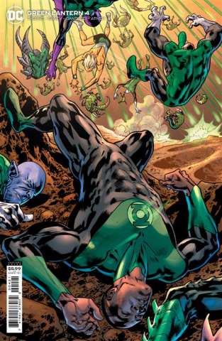 Green Lantern #4 (Bryan Hitch Card Stock Cover)