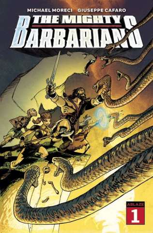 The Mighty Barbarians #1 (Vatine Cover)