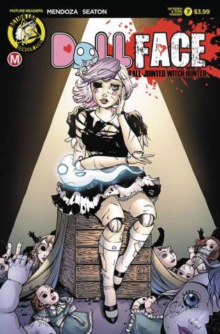 Dollface #7 (Turner Pin Up Tattered & Torn Cover)