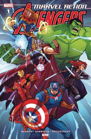 Marvel Action: Avengers #1 (10 Copy Edgar Cover)